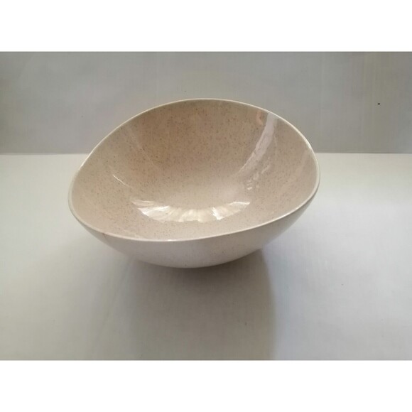 60s Large Salad Bowl Serving Dish Atomic Space Age Design By Red Wing USA - Picture 1 of 9